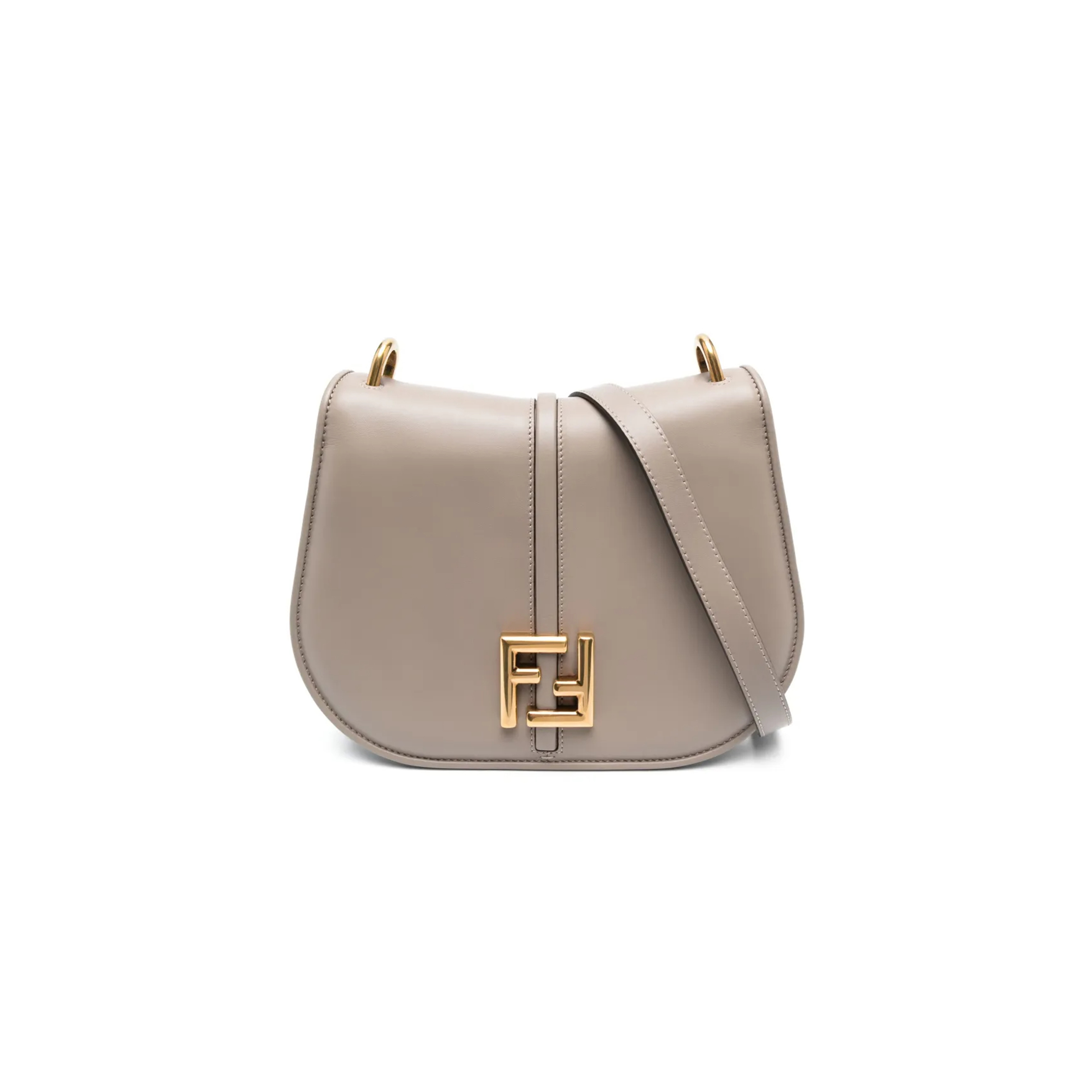 FENDI C'MON MEDIUM LEATHER CROSSBODY BAG 8622L (25*20*7cm)